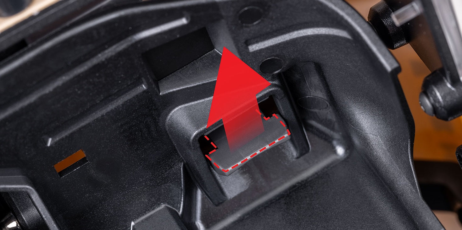 Traxxas TRX-4 Land Rover Defender 82256-4 - Detalle sistema clipless