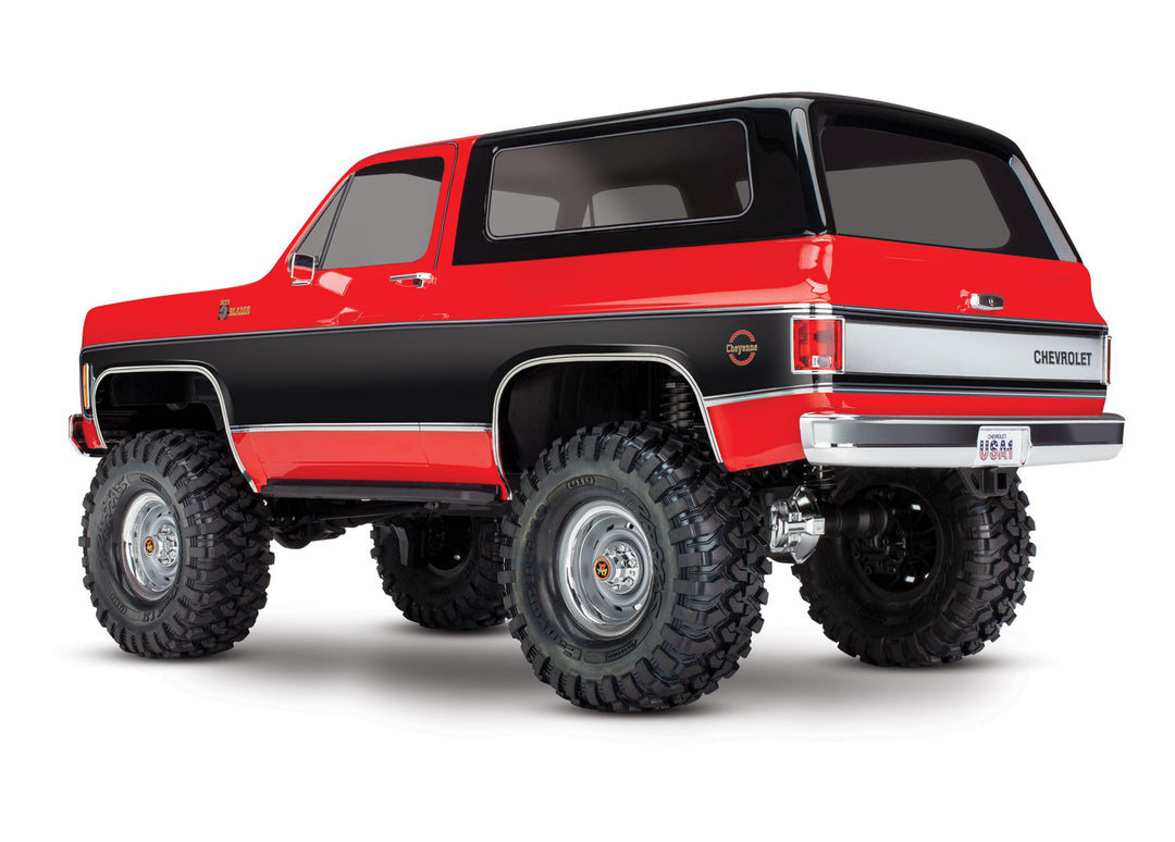 Traxxas TRX-4 1979 Chevrolet Blazer 82276-4 - Red 3/4 trasera