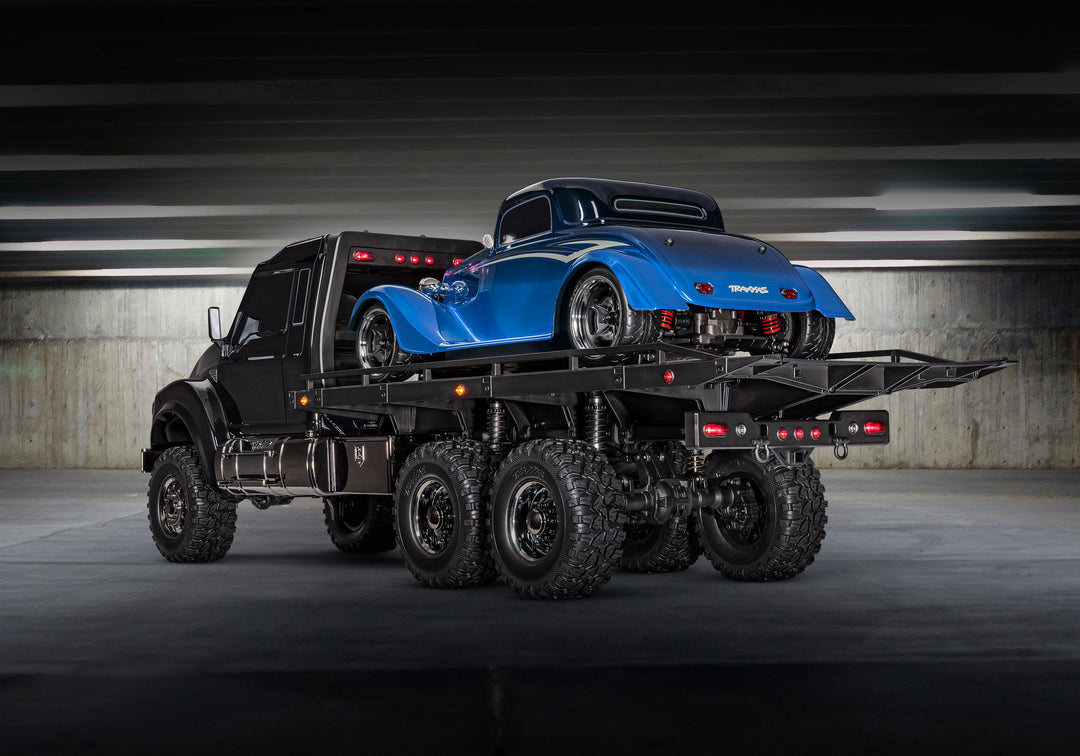 Traxxas TRX-6 Ultimate RC Hauler 88086-84 - Hot Rod trasera