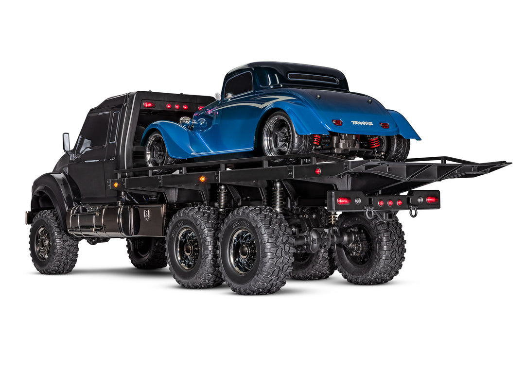 Traxxas TRX-6 Ultimate RC Hauler 88086-84 - Vista trasera con Hot Rod