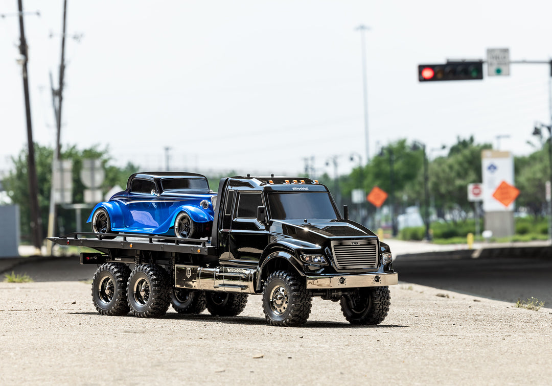 Traxxas TRX-6 Ultimate RC Hauler 88086-84 - Acción Blue Hot Rod