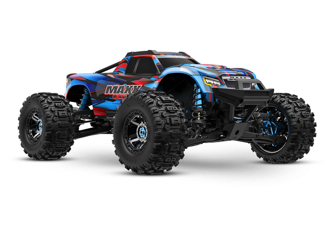 Traxxas Maxx Ultimate 4S Brushless 4WD 1/10 – 89087-4 - Azul