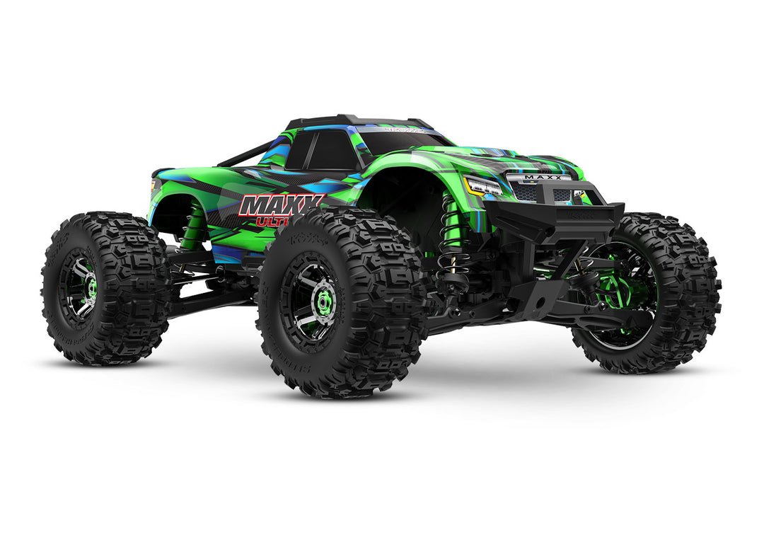 Traxxas Maxx Ultimate 4S Brushless 4WD 1/10 – 89087-4 - Verde