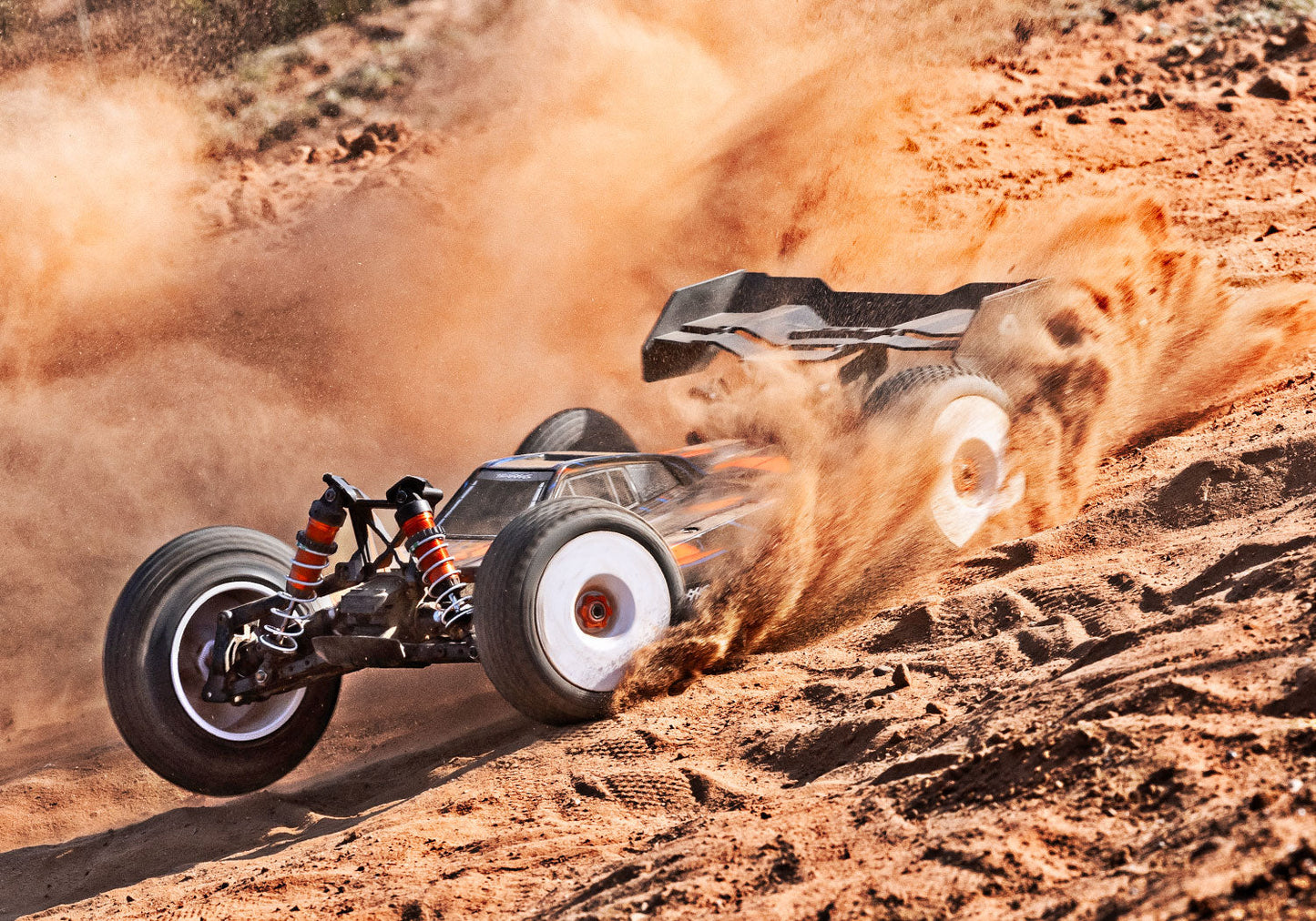 Traxxas Jato 4X4 VXL-4s 90386-4 - Acción Orange