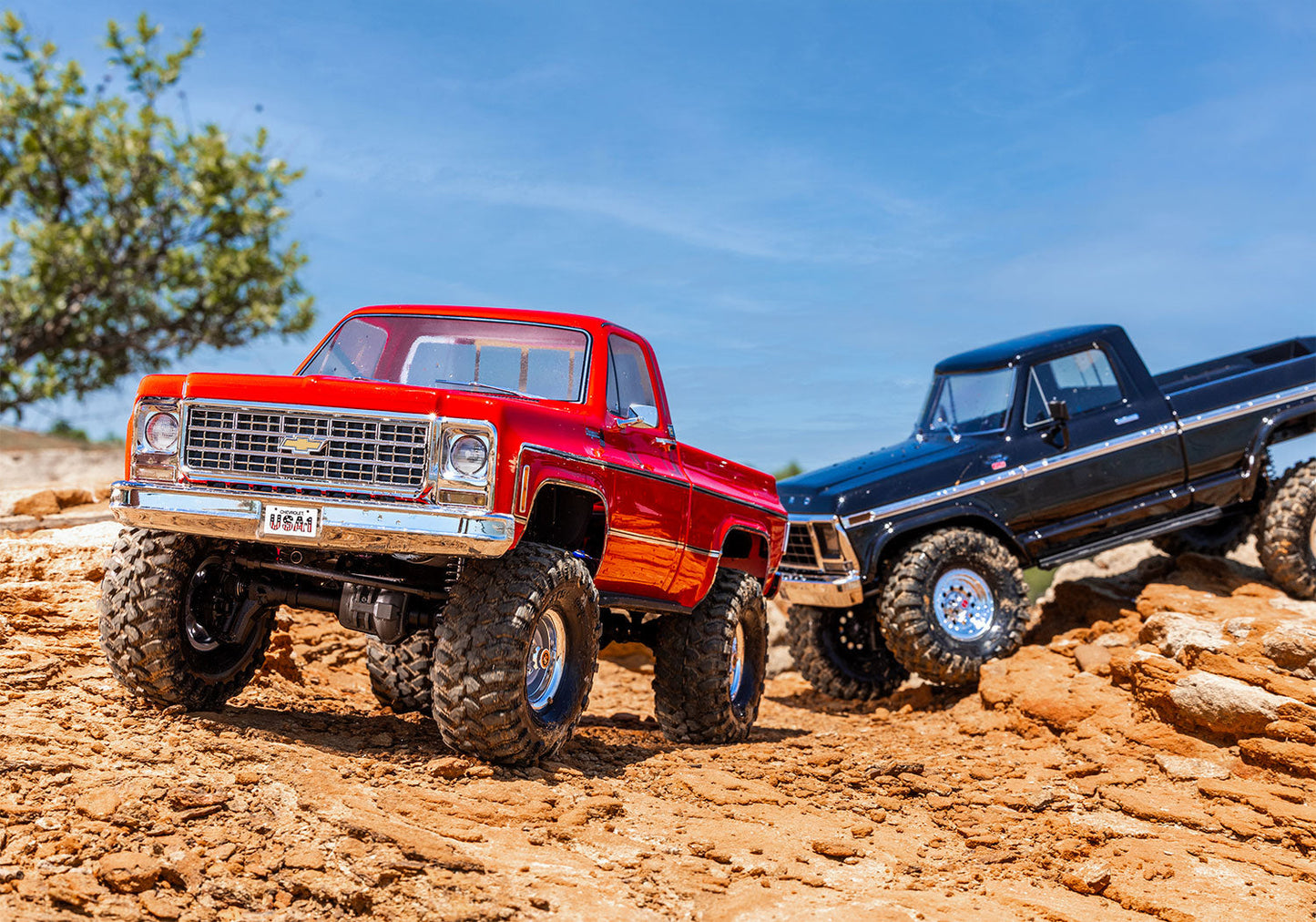 Traxxas TRX-4 Chevrolet K10 92154-4 - Acción sobre rocas