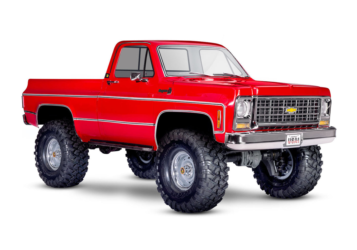 Traxxas TRX-4 Chevrolet K10 92154-4 color Red