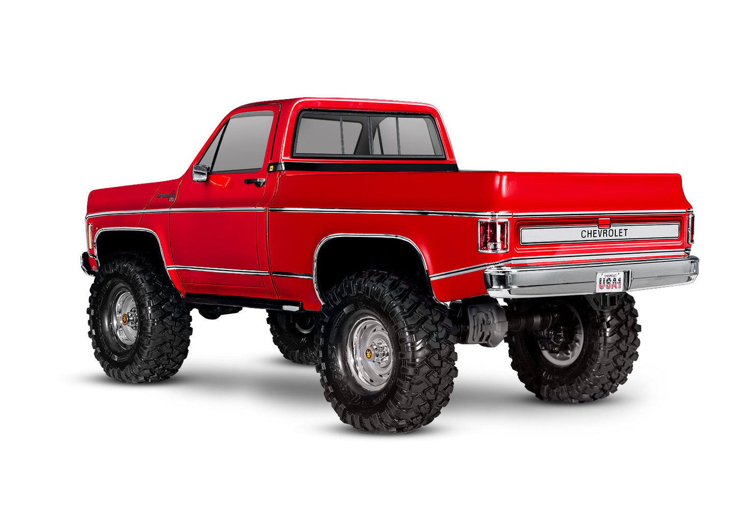 Traxxas TRX-4 Chevrolet K10 92154-4 - Red rear