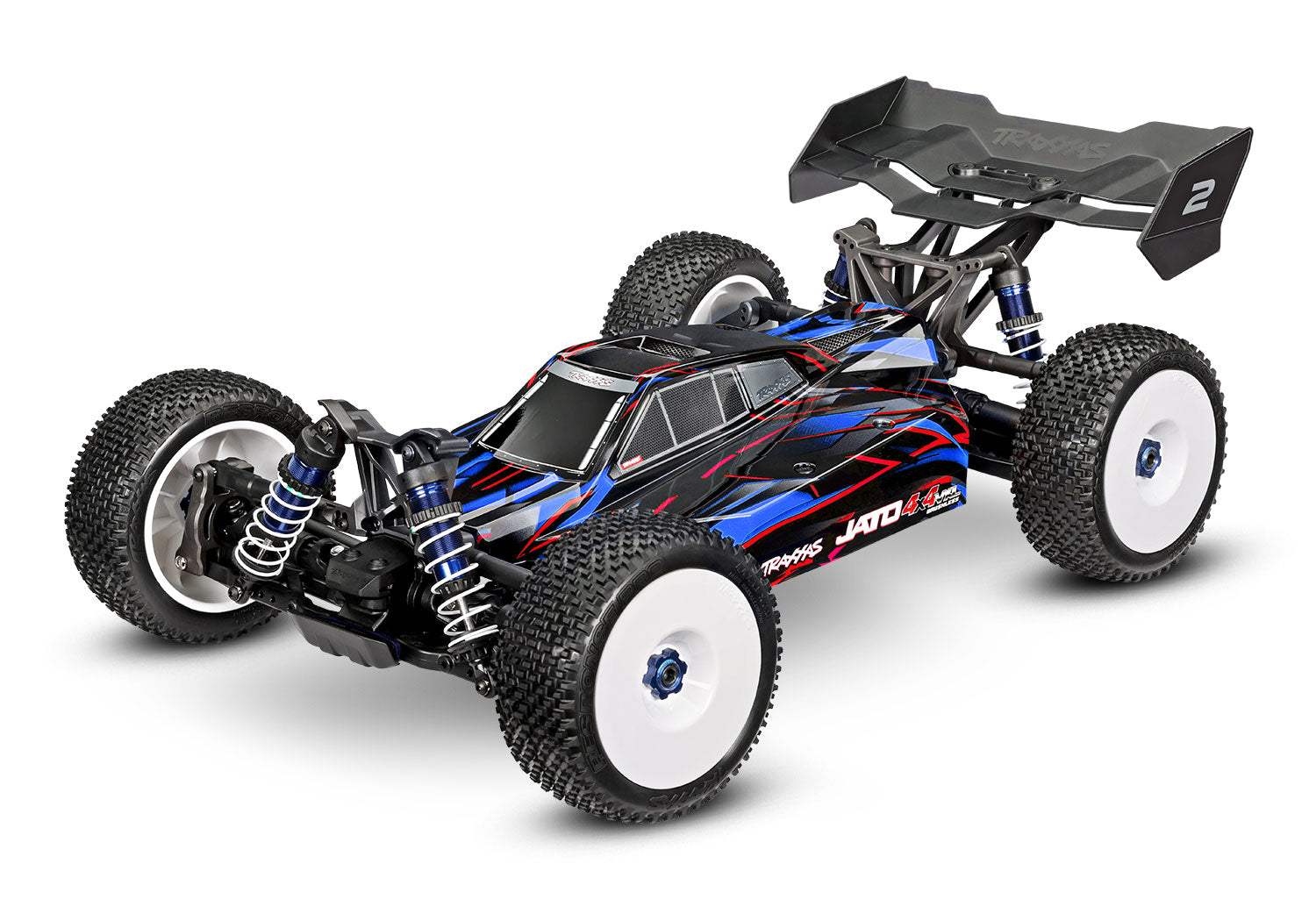 Traxxas Jato 4X4 VXL-4s 90386-4 color Blue