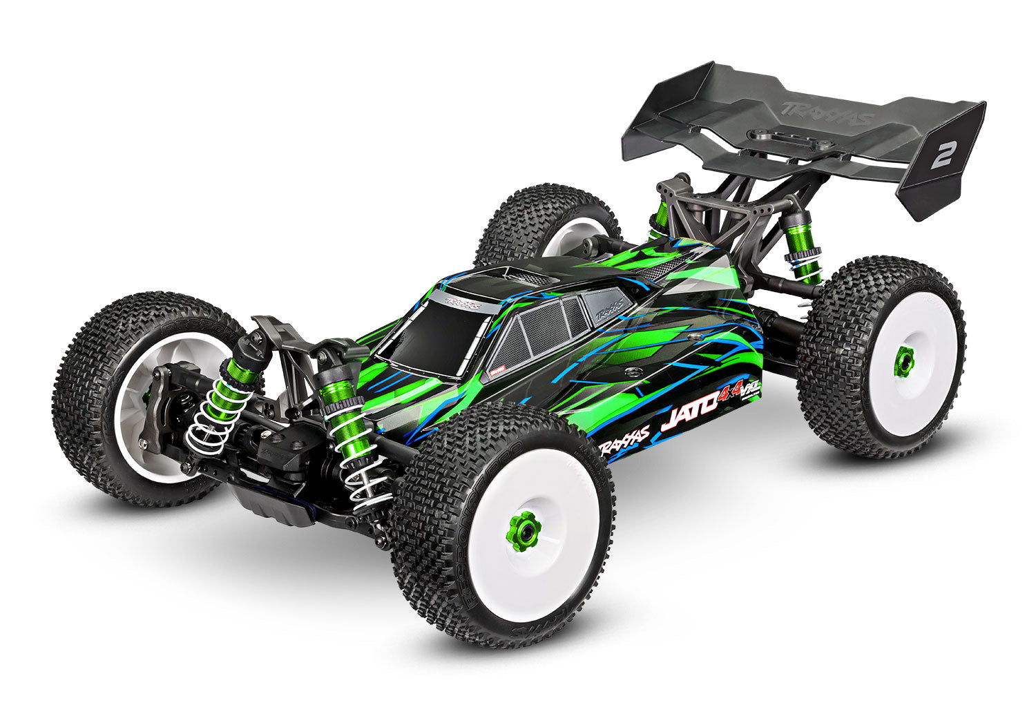 Traxxas Jato 4X4 VXL-4s 90386-4 color Green