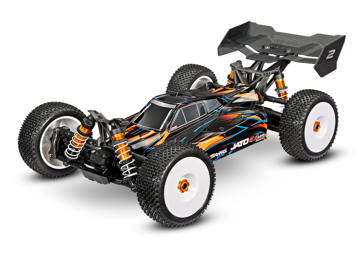 Traxxas Jato 4X4 VXL-4s 90386-4 color Orange