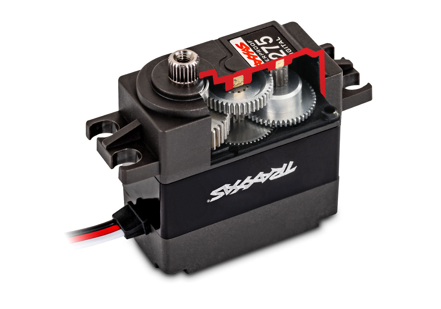 Traxxas Sledge 6S Brushless 4WD 1/8 – 95096-4 - 95096 4 Sledge DETAIL Servo cutaway