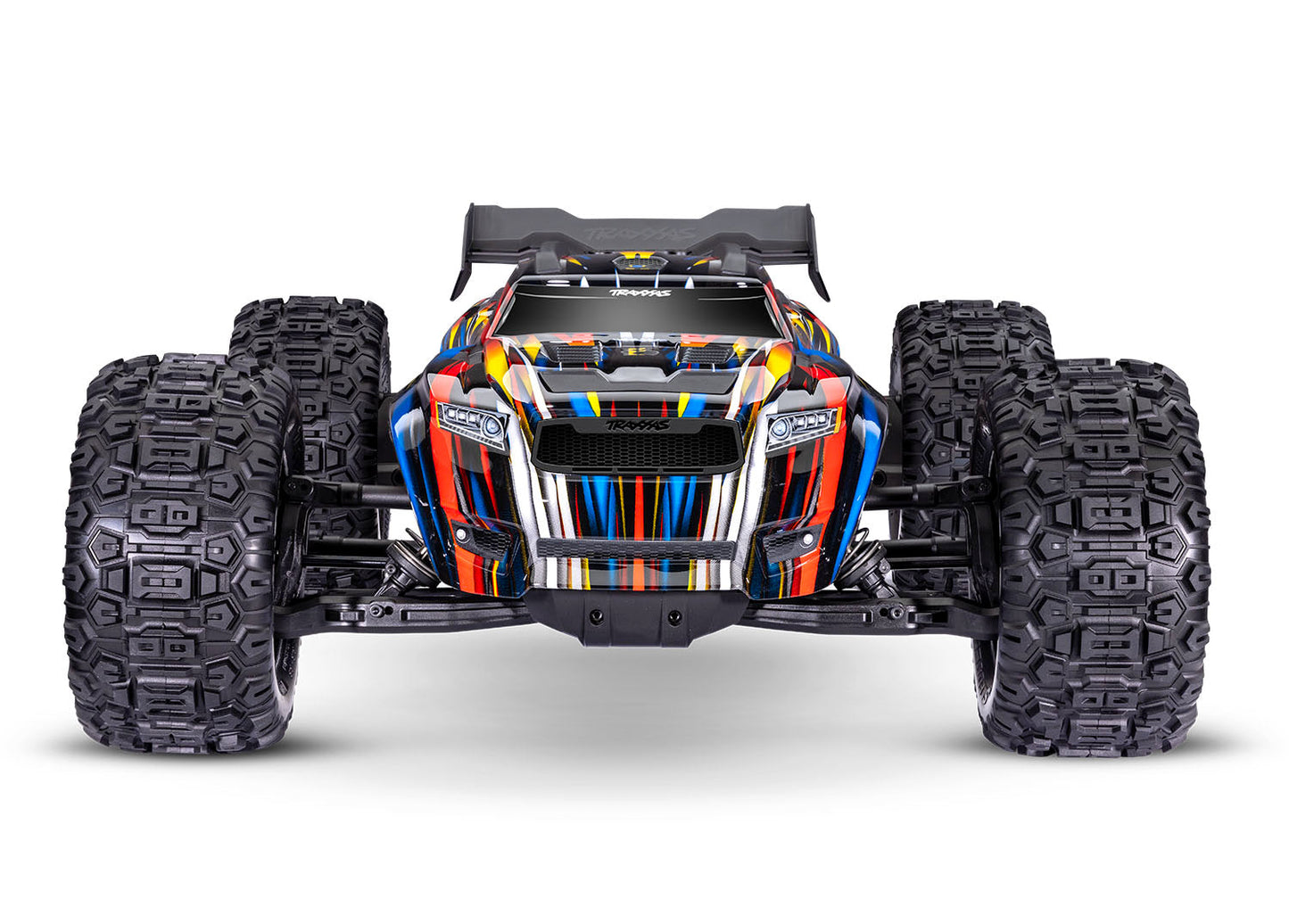 Traxxas Sledge 6S Brushless 4WD 1/8 – 95096-4 - 95096 4 Sledge Frontview BLUE RGB