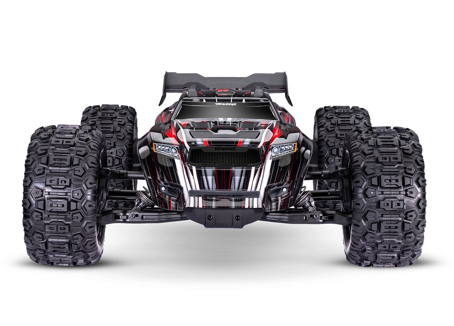 Traxxas Sledge 6S Brushless 4WD 1/8 – 95096-4 - 95096 4 Sledge Frontview RED RGB
