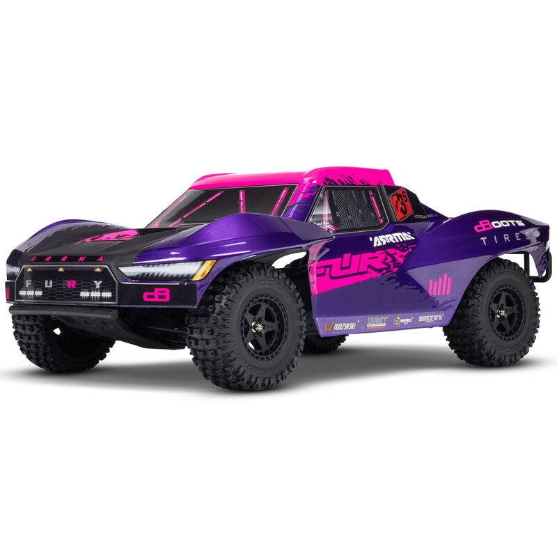 Arrma Fury 223S BLX 1/10 Brushless RTR 2WD Short Course Truck ARA3521T1