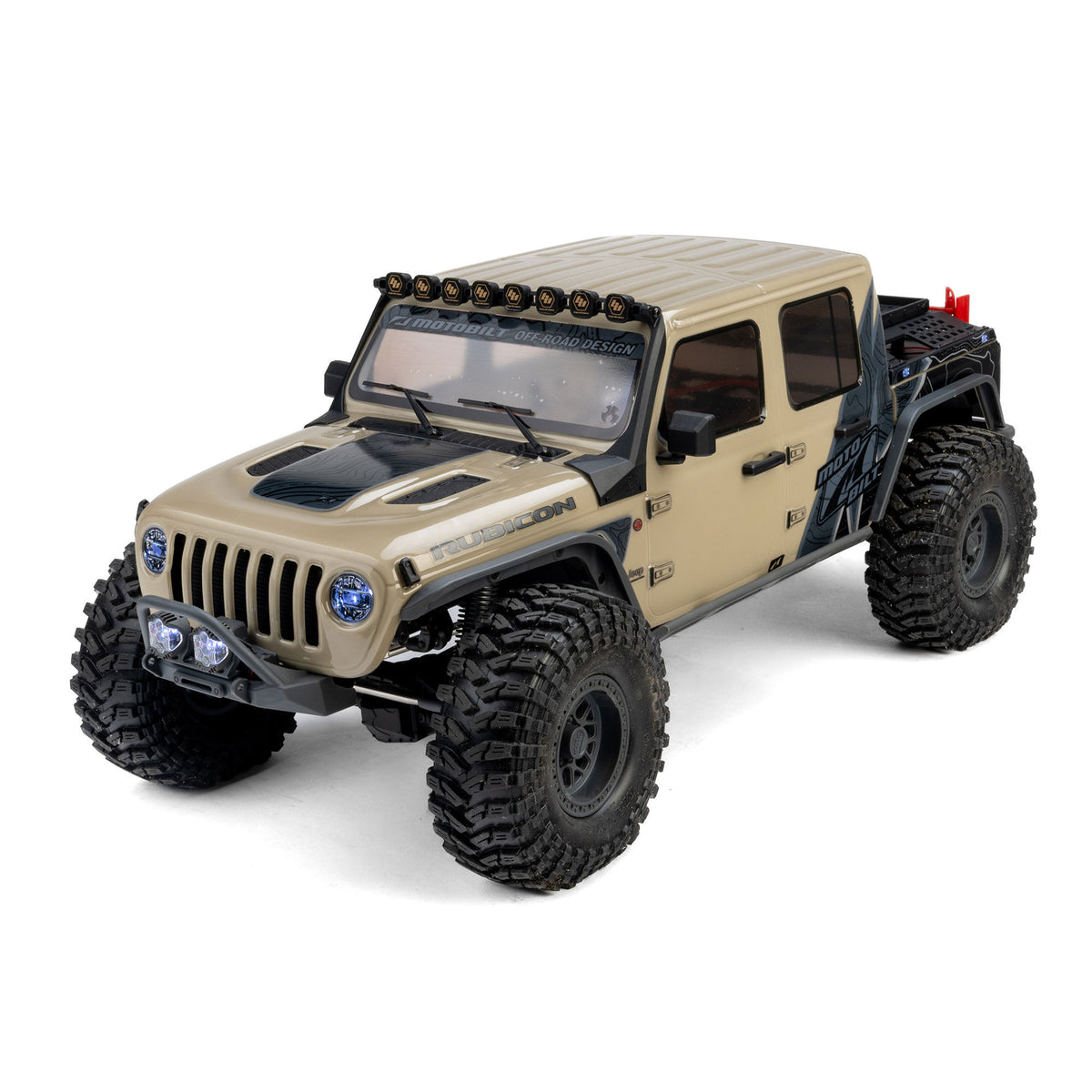 Axial SCX10 III Motobilt Waypoint Jeep JT Gladiator AXI-2443 color Brown