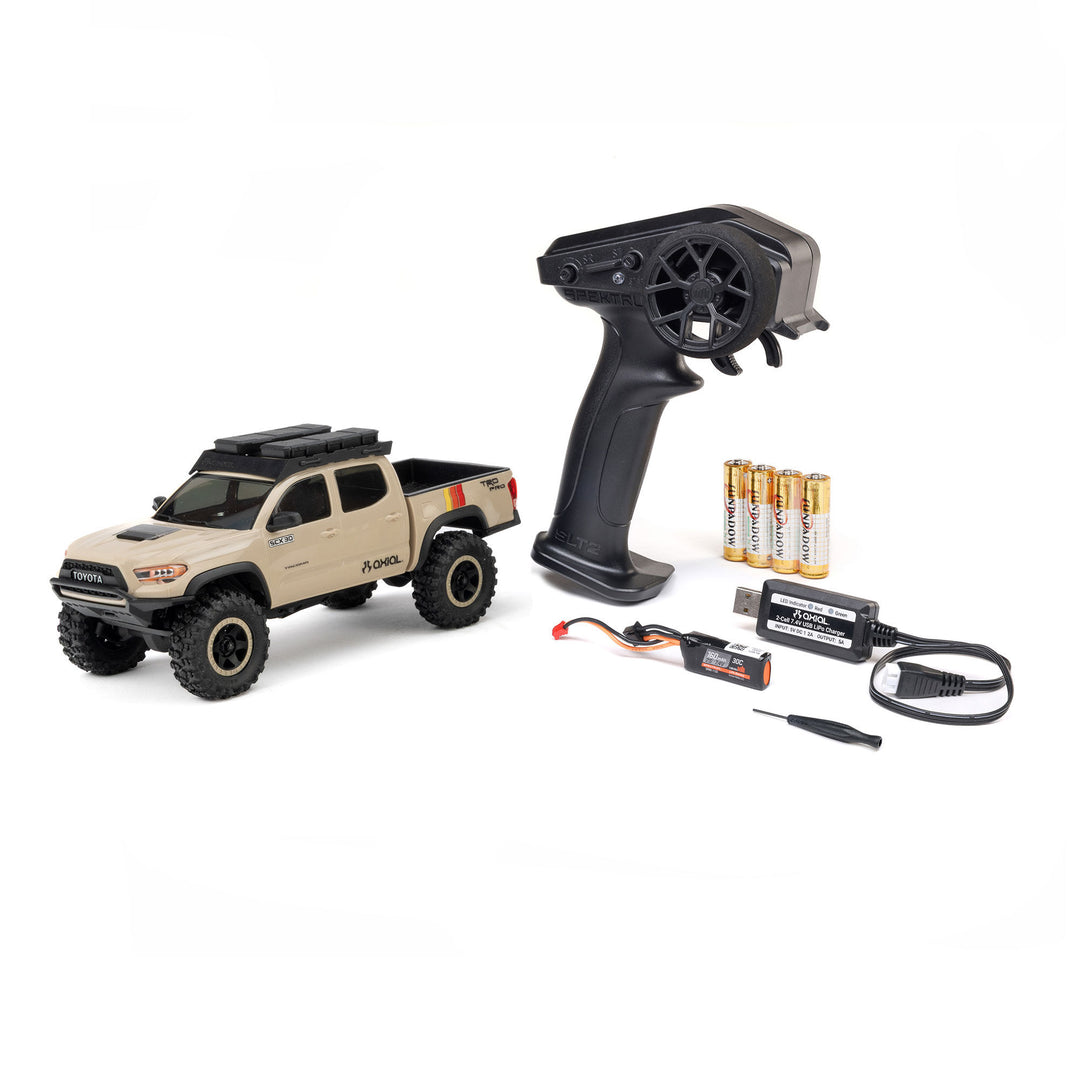 Axial SCX30 Toyota Tacoma TRD Pro AXI-3289 color Tan