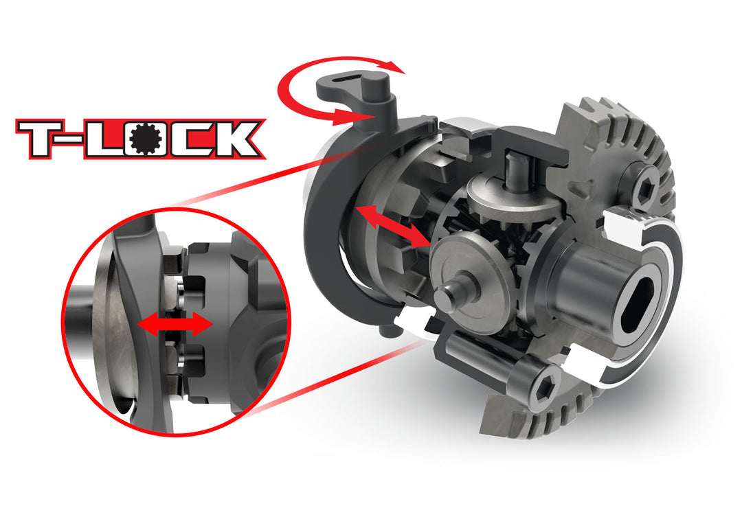 Traxxas TRX-6 Ultimate RC Hauler 88086-84 - Diferenciales T-Lock