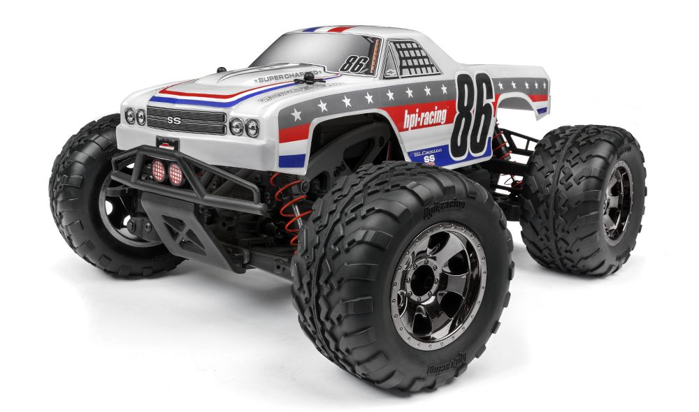 HPI Savage XS Flux Mini Monster Truck RTR El camino SS 4wd
