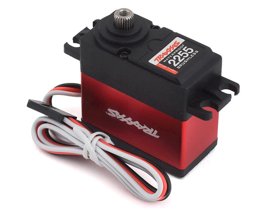 Traxxas 400 High Torque Metal Gear Waterproof Brushless Servo (Red) (High Voltage) 2255