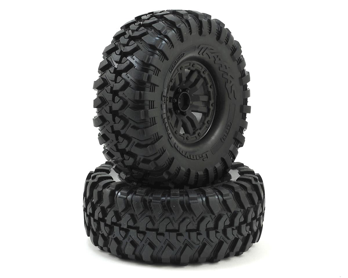 Traxxas TRX-4 Pre-Mounted Canyon Trail 1.9" Crawler Tires (Black) (2) (S1) 8272