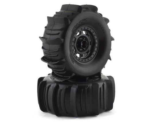 Traxxas Unlimited Desert Racer Pre-Mounted Paddle Tires (2) 8475