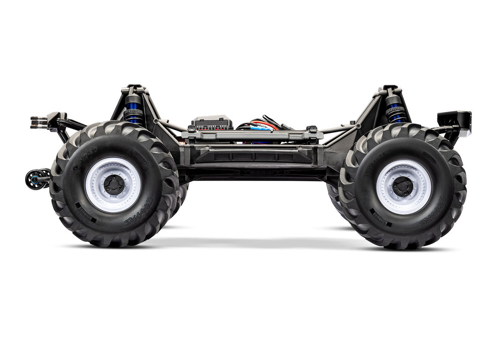 Traxxas X-Monster Chassis 8S Brushless 4WD – 77036-4 - Vista chasis 3