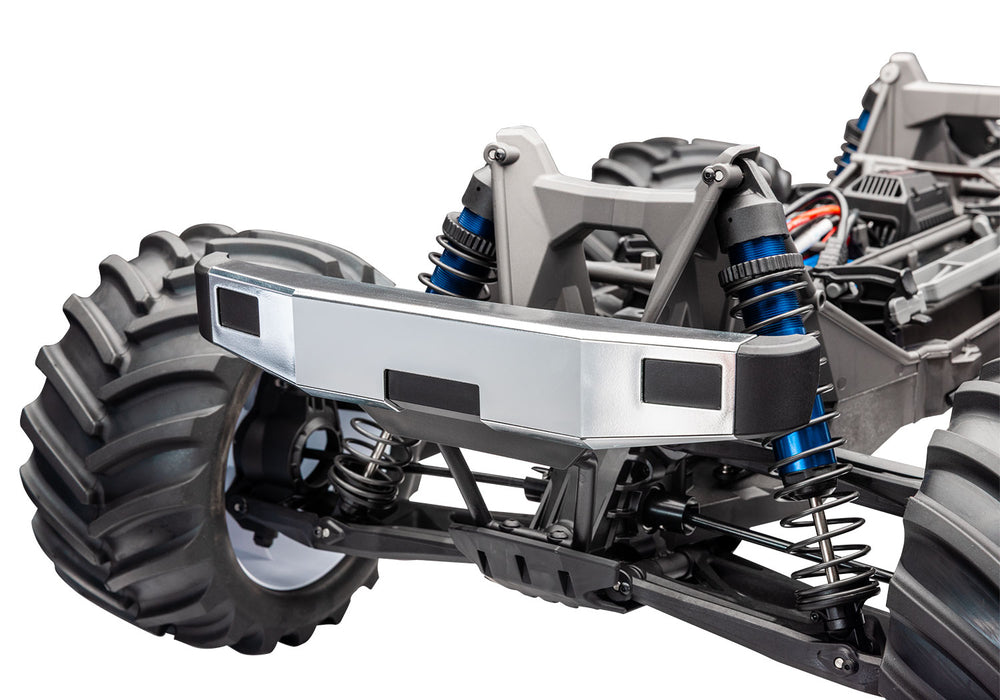 Traxxas X-Monster Chassis 8S Brushless 4WD – 77036-4 - Vista chasis 4